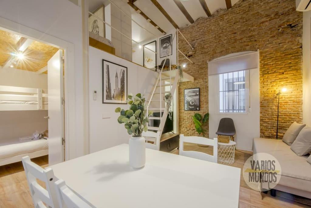 Cozy Loft En Chamberi Calle Ponzano Lägenhet Madrid Exteriör bild
